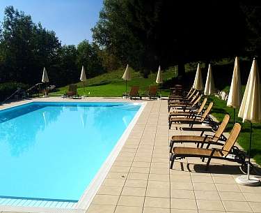 Outdoor Pool al Romantik Hotel die Gersberg Alm Outdoor Pool al Romantik Hotel die Gersberg Alm